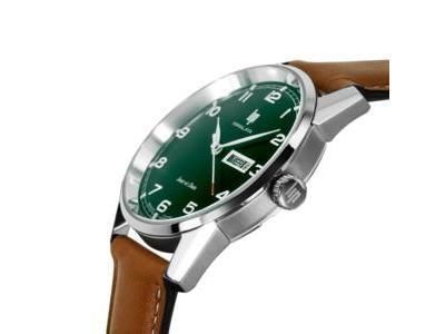 Montre Lip Himalaya 40 mm Jour Date Vert - 671715 - Réf. 671715