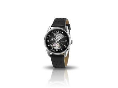 Montre Lip Himalaya Squelette Sablier Noire 671573 - Réf. 671573
