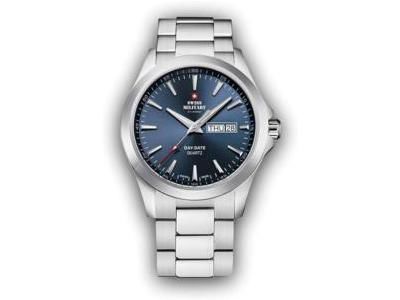 Montre Swiss Military Double Date Acier SMP36040.24 - Réf. SMP36040.24