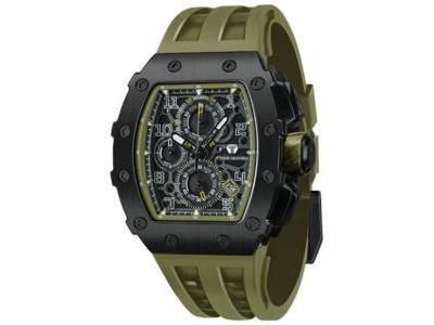 Montre Tsar Bomba TB8204Q38 Chronographe Kaki - Réf. TB8204Q38