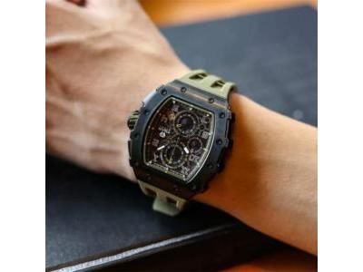 Montre Tsar Bomba TB8204Q38 Chronographe Kaki - Réf. TB8204Q38