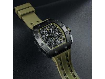 Montre Tsar Bomba TB8204Q38 Chronographe Kaki - Réf. TB8204Q38