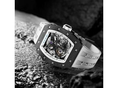 Montre Tsar Bomba TB8208CF40 Automatique | Carbone | Bijouterie Belfort - Réf. TB8208CF40