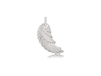 Pendentif Aile D'Ange En Argent Rhodié 925 - Engelsrufer - Bijou Symbolique Pour Femme