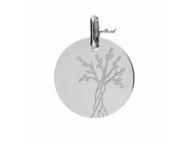 Pendentif Arbre De Vie Or Gris 375 Lucas Lucor - Réf. XM1053G