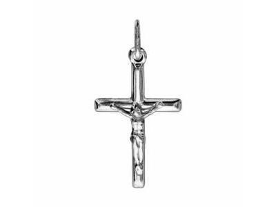 Pendentif Argent 925 Rhodié Croix - 05962 - Réf. 05962