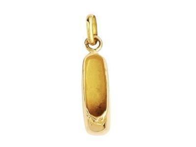 Pendentif Chausson De Danse Ballerine Or Jaune 750 Lucas P1488 - Réf. P1488