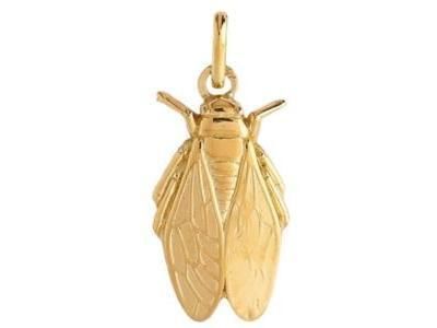 Pendentif Cigale Or Jaune 750 Lucas Lucor - P1876 - Réf. P1876