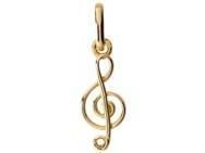 Pendentif Clé De Sol Or Jaune 750 Lucas Lucor P1370 - Réf. P1370