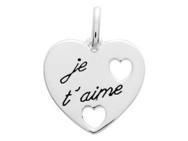 Pendentif Cœur Gravé 