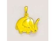 Pendentif Eléphant Trompe En l'Air Or Jaune 750 - 188.17029.19 - Réf. 188.17029.19