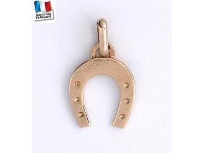 Pendentif Fer A Cheval Porte Bonheur Or Jaune 750 Lucas P716 - Réf. P716