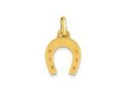 Pendentif Fer A Cheval Porte Bonheur Or Jaune 750 Lucas P716 - Réf. P716