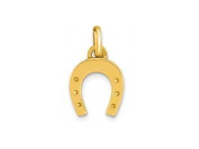 Pendentif Fer A Cheval Porte Bonheur Or Jaune 750 Lucas P716 - Réf. P716