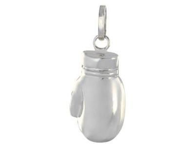 Pendentif Gant De Boxe Or Gris 375 Lucas-Lucor - XP1780-G - Réf. XP1780-G