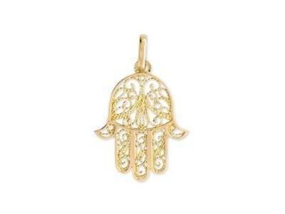 Pendentif Main De Fatma Or Jaune 375 - XP813 - Réf. XP813