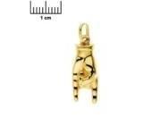 Pendentif Main Italienne or Jaune 750  - Réf. B107