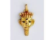 Pendentif Masque De Pharaon Egyptien Or  Jaune 750 Lucas P1694 - Réf. P1694