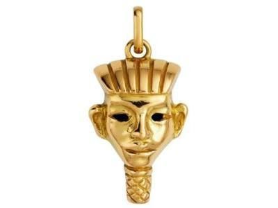 Pendentif Masque De Pharaon Egyptien Or  Jaune 750 Lucas P1694 - Réf. P1694