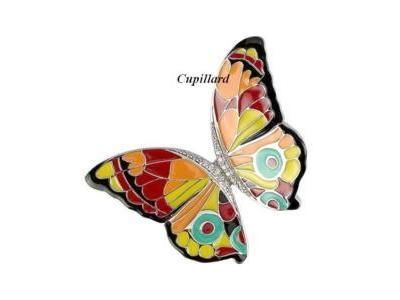 Pendentif Papillon Una Storia Argent Email Zircon - BQ121184 - Réf. BQ121184