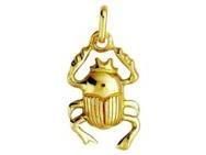 Pendentif Scarabée Égyptien Or Jaune 375/1000  - Réf. XP1769
