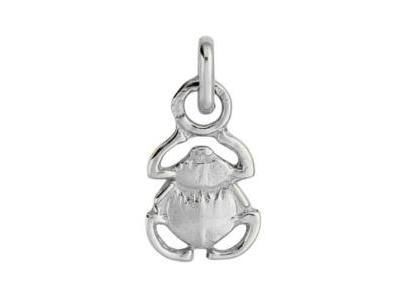 Pendentif Scarabée Or Gris 750 Lucas Lucor P1761-G - Réf. P1761-G
