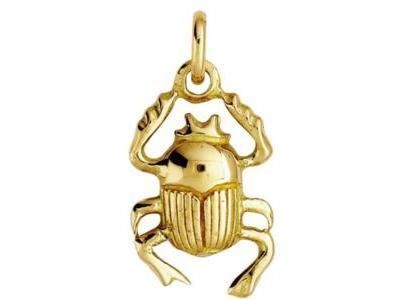 Pendentif Scarabée Or Jaune 750 Lucas Lucor P1769 - Réf. P1769