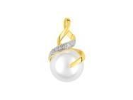 Pendentif Spirale Perle de Culture d'Eau Douce - 8IA127BB4 - Réf. 8IA127BB4