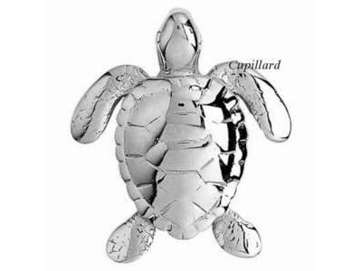 Pendentif Tortue Or Gris 375 Lucas Lucor - XP1998-G - Réf. XP1998-G