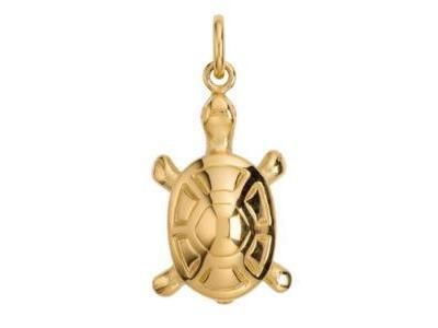Pendentif Tortue Or Jaune 750 Lucas Lucor P1968 - Réf. P1968