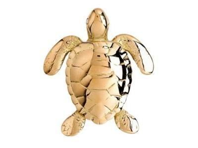 Pendentif Tortue Or Jaune 750 Lucas Lucor P1998 - Réf. P1998