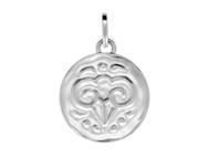 Pendentif Zodiaque Bélier Argent Satiné/Poli 336290.1 - Réf. 336290.1