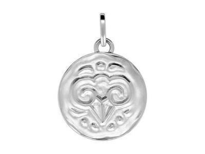 Pendentif Zodiaque Bélier Argent Satiné/Poli 336290.1 - Réf. 336290.1