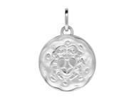 Pendentif Zodiaque Cancer Argent Satiné/Poli 336290.4 - Réf. 336290.4