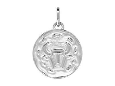 Pendentif Zodiaque Taureau Argent Poli/Satiné 336290.2 - Réf. 336290.2