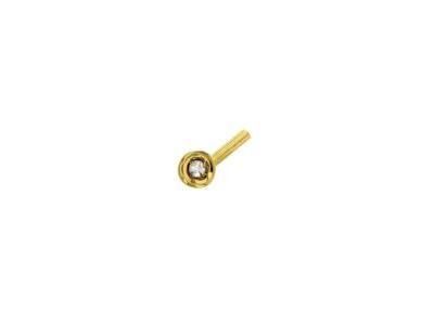 Piercing Nez Or Jaune 750 Diamant 0.015 Carat Serti Clos - 304003 - Réf. 304003