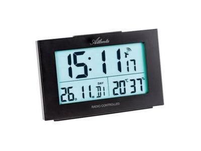 Réveil Digital Radio Piloté 2 Alarmes Atlanta OA1889 - Réf. OA1889