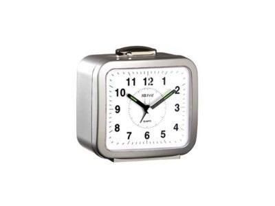 Réveil quartz, sonnerie cloche, mouvement silencieux Silvoz - Réf. S173RA