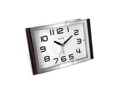 Réveil Silencieux 12 Mélodies Décor Bois Silvoz S26MA - Réf. S26MA