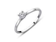 Solitaire Platine Diamant Naturel 0.30 Carat - CR48161DPT - Réf. CR48161DPT