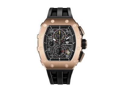 Tsar Bomba TB8204Q35 : Chronographe Acier Design Tonneau - Réf. TB8204Q35