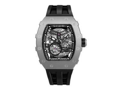 Tsar Bomba TB8208T04 : L'Automatique Squelette En Titane - Réf. TB8208T04